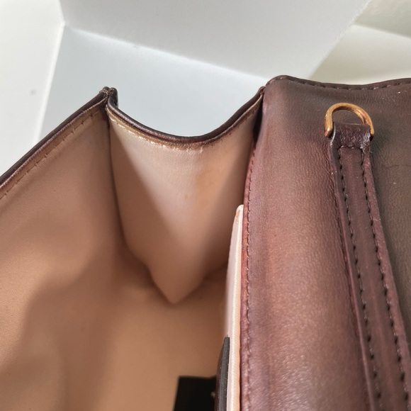 Vintage Fendi Mini Napa rose clutch Authentic - Picture 12 of 16